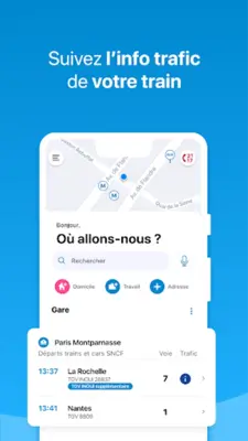 SNCF android App screenshot 0
