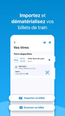 SNCF android App screenshot 1