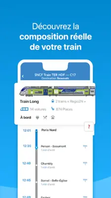 SNCF android App screenshot 2