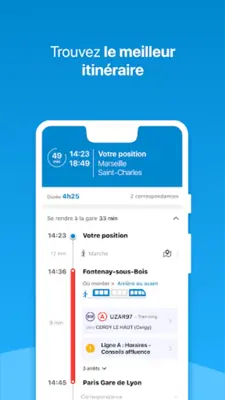 SNCF android App screenshot 3